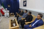 دیدار هیئت رئیسه واحد استانی سیستان وبلوچستان با نماینده ولی فقیه دراستان سیستان وبلوچستان 2
