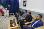 دیدار هیئت رئیسه واحد استانی سیستان وبلوچستان با نماینده ولی فقیه دراستان سیستان وبلوچستان 4