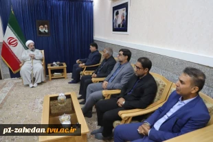 دیدار هیئت رئیسه واحد استانی سیستان وبلوچستان با نماینده ولی فقیه دراستان سیستان وبلوچستان 4