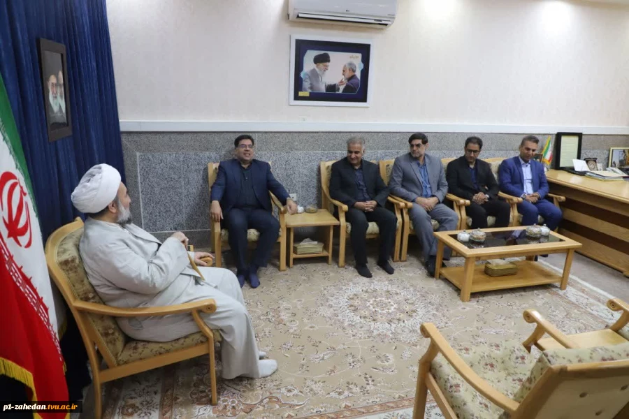 دیدار هیئت رئیسه واحد استانی سیستان وبلوچستان با نماینده ولی فقیه دراستان سیستان وبلوچستان 6