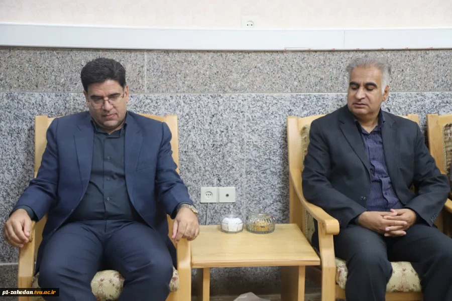 دیدار هیئت رئیسه واحد استانی سیستان وبلوچستان با نماینده ولی فقیه دراستان سیستان وبلوچستان 8