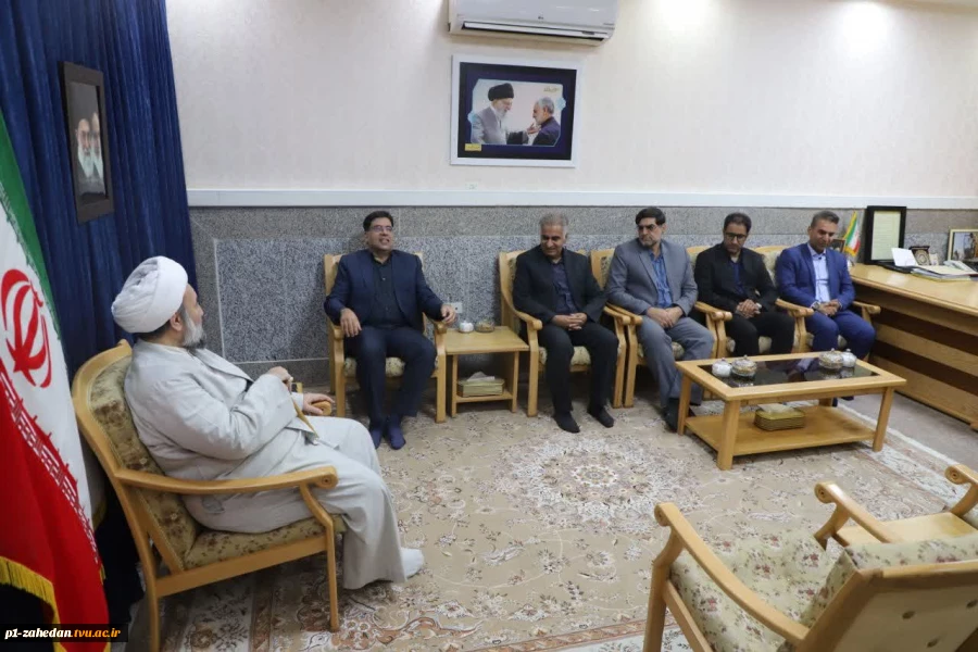 دیدار هیئت رئیسه واحد استانی سیستان وبلوچستان با نماینده ولی فقیه دراستان سیستان وبلوچستان 9