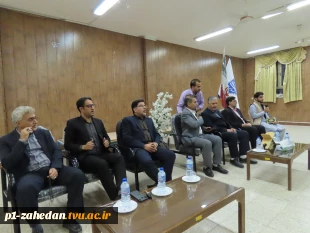 در ادامه برنامه‌های تعاملی و ارتباط مستقیم با دانشجویان

دیدار هیئت رئیسه واحد استانی با دانشجویان خوابگاهی آموزشکده شهید عارفی زاهدان 14