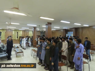 در ادامه برنامه‌های تعاملی و ارتباط مستقیم با دانشجویان

دیدار هیئت رئیسه واحد استانی با دانشجویان خوابگاهی آموزشکده شهید عارفی زاهدان 15