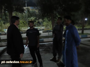 در ادامه برنامه‌های تعاملی و ارتباط مستقیم با دانشجویان

دیدار هیئت رئیسه واحد استانی با دانشجویان خوابگاهی آموزشکده شهید عارفی زاهدان 14