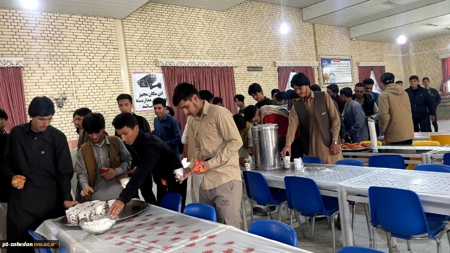 برگزاری مراسم خیر مقدم برای دانشجویان جدیدالورود آموزشکده پسران شماره یک زاهدان ( شهید باهنر )واحد استانی سیستان و بلوچستان  2