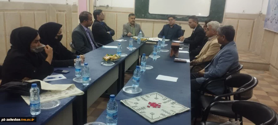 برگزاری جلسه شورای ورزش دانشگاه ملی مهارت واحد استانی سیستان و بلوچستان   2