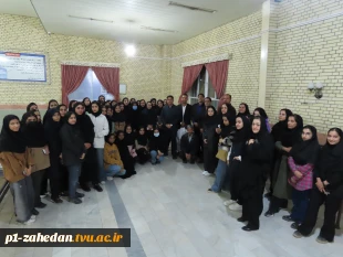 در ادامه برنامه‌های تعاملی و ارتباط مستقیم با دانشجویان:

نشست صمیمی هیات رئیسه واحد استانی با دانشجویان خوابگاه حضرت معصومه 28