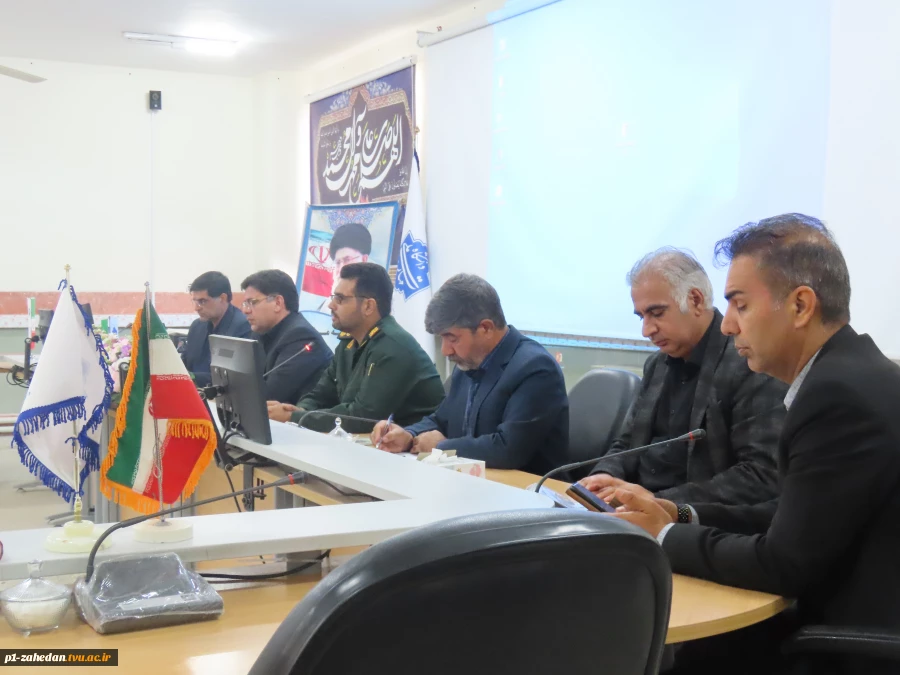 برگزاری مراسم تکریم و معارفه فرمانده پایگاه بسیج کارمندان دانشگاه ملی مهارت- واحد استانی سیستان وبلوچستان  2