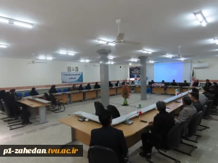 برگزاری مراسم تکریم و معارفه فرمانده پایگاه بسیج کارمندان دانشگاه ملی مهارت- واحد استانی سیستان وبلوچستان  3