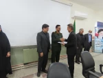 برگزاری مراسم تکریم و معارفه فرمانده پایگاه بسیج کارمندان دانشگاه ملی مهارت- واحد استانی سیستان وبلوچستان  6