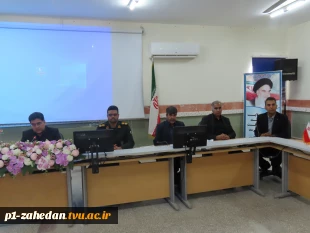 برگزاری مراسم تکریم و معارفه فرمانده پایگاه بسیج کارمندان دانشگاه ملی مهارت- واحد استانی سیستان وبلوچستان  8