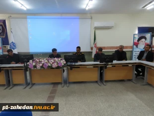 برگزاری مراسم تکریم و معارفه فرمانده پایگاه بسیج کارمندان دانشگاه ملی مهارت- واحد استانی سیستان وبلوچستان  11