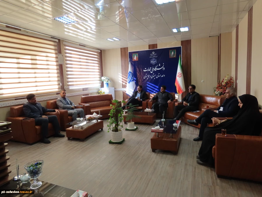 برگزاری جلسه برنامه‌ریزی ۱۶ آذر با حضور هیئت‌رئیسه دانشگاه ملی مهارت واحد سیستان و بلوچستان 2