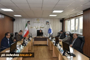 برگزاری جلسه شورای تخصصی فرهنگی و اجتماعی دانشگاه ملی مهارت با حضور رئیس دانشگاه
 2