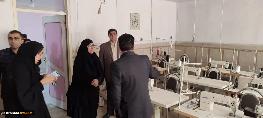 بازدید مدیران کل دانشگاه ملی مهارت کشور  از دانشگاه ملی مهارت واحد استانی و آموزشکده شهرستان زاهدان  و نشست مشترک با ایساکو   5