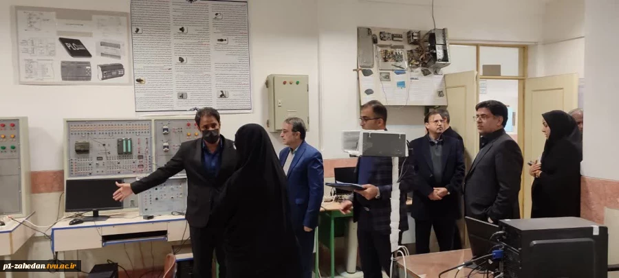 بازدید مدیران کل دانشگاه ملی مهارت کشور  از دانشگاه ملی مهارت واحد استانی و آموزشکده شهرستان زاهدان  و نشست مشترک با ایساکو   11