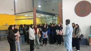 بازدید علمی دانشجویان دانشگاه ملی مهارت - واحد استانی سیستان وبلوچستان (آموشکده دختران زاهدان) از پارک علم و فناوری سیستان و بلوچستان 2
