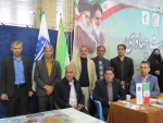 حضور دانشگاهیان دانشگاه ملی مهارت واحد استانی سیستان وبلوچستان در میز خدمت نماز جمعه به مناسبت روز دانشجو   9