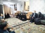 دیدار هیئت‌رئیسه دانشگاه ملی مهارت واحد استانی سیستان‌ و بلوچستان با مادر شهیدان جهانزاده   8