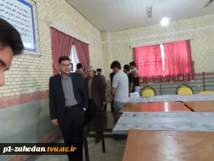 بازدید هیئت‌رئیسه دانشگاه ملی مهارت از سلف سرویس آموزشکده‌های زاهدان به مناسبت روز دانشجو
 2