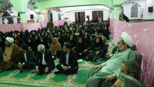 مراسم باشکوه میلاد حضرت زهرا(س) با حضور نمایندگان مقام معظم رهبری و جمعی از دانشگاهیان در زاهدان 2