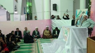 مراسم باشکوه میلاد حضرت زهرا(س) با حضور نمایندگان مقام معظم رهبری و جمعی از دانشگاهیان در زاهدان 6