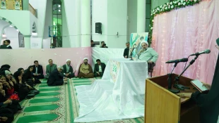 مراسم باشکوه میلاد حضرت زهرا(س) با حضور نمایندگان مقام معظم رهبری و جمعی از دانشگاهیان در زاهدان 7