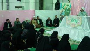 مراسم باشکوه میلاد حضرت زهرا(س) با حضور نمایندگان مقام معظم رهبری و جمعی از دانشگاهیان در زاهدان 9