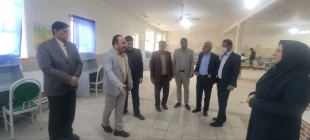 بازدید معاون پژوهش و فناوری دانشگاه ملی مهارت کشور از کتابخانه و سالن مطالعه دانشگاه ملی مهارت سیستان و بلوچستان  
 3