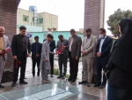 غبارروبی مزار شهید گمنام دانشگاه ملی مهارت استان سیستان و بلوچستان 2