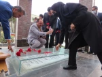 غبارروبی مزار شهید گمنام دانشگاه ملی مهارت استان سیستان و بلوچستان 4
