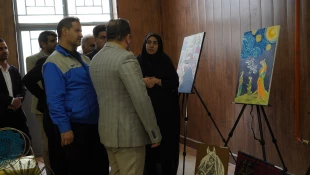 افتتاح نمایشگاه دستاوردهای دانشجویی ، دانشجویان دانشگاه ملی مهارت استان سیستان وبلوچستان 4