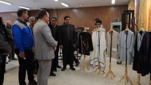 افتتاح نمایشگاه دستاوردهای دانشجویی ، دانشجویان دانشگاه ملی مهارت استان سیستان وبلوچستان 7