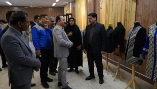 افتتاح نمایشگاه دستاوردهای دانشجویی ، دانشجویان دانشگاه ملی مهارت استان سیستان وبلوچستان 8