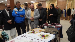 افتتاح نمایشگاه دستاوردهای دانشجویی ، دانشجویان دانشگاه ملی مهارت استان سیستان وبلوچستان 9