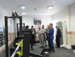 بازدید معاون پژوهش و فناوری دانشگاه ملی مهارت کشور از سالن تندرستی دانشجویان دانشگاه ملی مهارت سیستان و بلوچستان   2