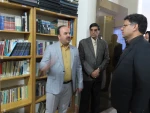 معاون پژوهش و فناوری دانشگاه ملی مهارت کشور امکانات کتابخانه و سالن مطالعه دانشگاه را ارزیابی کرد 2