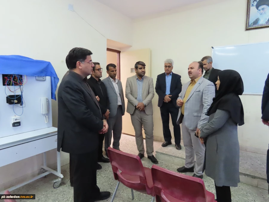 بازدید معاون پژوهش و فناوری دانشگاه ملی مهارت کشور از مرکز آموزش‌های آزاد دانشگاه ملی مهارت استان سیستان و بلوچستان 2