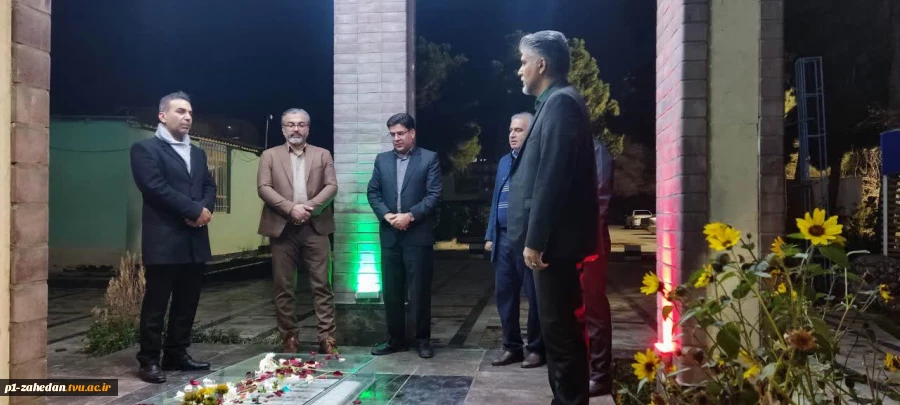 دومین یادواره شهید گمنام در دانشگاه ملی مهارت سیستان و بلوچستان؛ حضور مسئولان و تجدید میثاق با شهدا 9