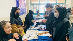 برگزاری جشنواره کارآفرینی و بازارچه دستاوردهای دانشجویی در آموزشکده دختران زاهدان   5