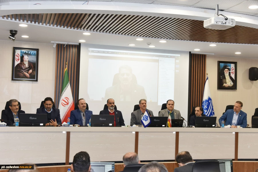 برگزاری چهارمین جلسه شورای دانشگاه با حضور رئیس دانشگاه ملی مهارت 3
