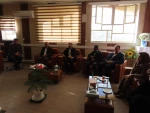 دیدار ریاست آموزشکده دختران زاهدان و جمعی از همکاران با دکتر قاسمی سرپرست دانشگاه به مناسبت میلاد حضرت علی(ع)   4
