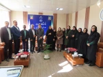دیدار ریاست آموزشکده دختران زاهدان و جمعی از همکاران با دکتر قاسمی سرپرست دانشگاه به مناسبت میلاد حضرت علی(ع)   6