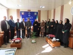 دیدار ریاست آموزشکده دختران زاهدان و جمعی از همکاران با دکتر قاسمی سرپرست دانشگاه به مناسبت میلاد حضرت علی(ع)   7