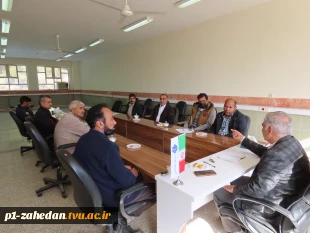 برگزاری جلسه توجیهی حفاظتی در دانشگاه ملی مهارت واحد استانی سیستان وبلوچستان 2