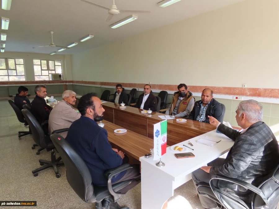 برگزاری جلسه توجیهی حفاظتی در دانشگاه ملی مهارت واحد استانی سیستان وبلوچستان 2
