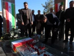 برگزاری مراسم گلباران و عطر‌افشانی مزار شهید گمنام  دانشگاه ملی مهارت واحد استانی سیستان و بلوچستان 8