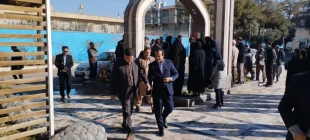 برگزاری مراسم گلباران و عطر‌افشانی مزار شهید گمنام  دانشگاه ملی مهارت واحد استانی سیستان و بلوچستان 18