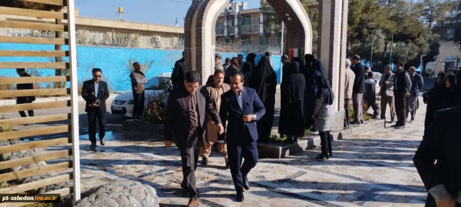 برگزاری مراسم گلباران و عطر‌افشانی مزار شهید گمنام  دانشگاه ملی مهارت واحد استانی سیستان و بلوچستان 18